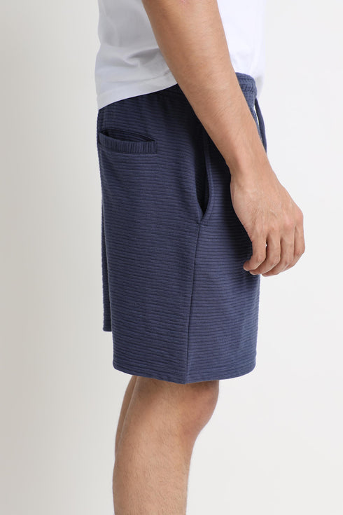 The Navy Blue Shorts